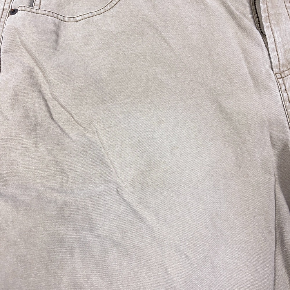 Vintage Y2K Tommy Hilfiger Denim Shorts Men 38 Tan Baggy Jorts Baggy Loose Skate - Picture 7 of 14